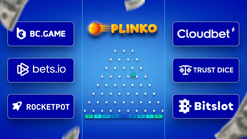 the casino with the Plinko crash game